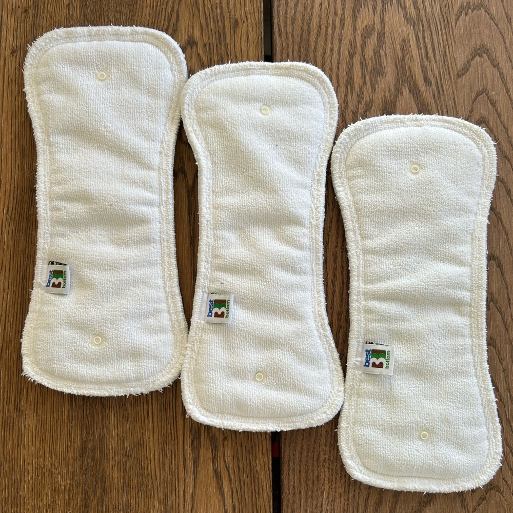 Best Bottom Micro Overnight Inserts size Medium for Eco Friendly Cloth Diapering